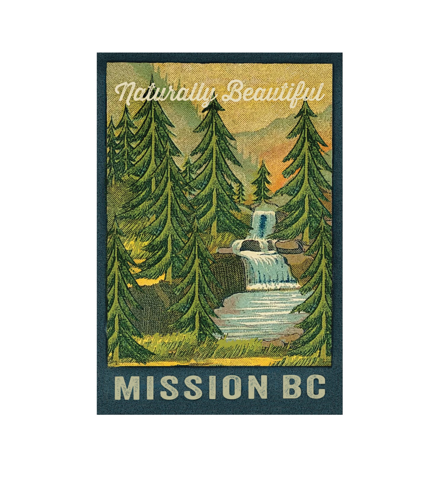 Naturally Beautiful Mission Waterfall